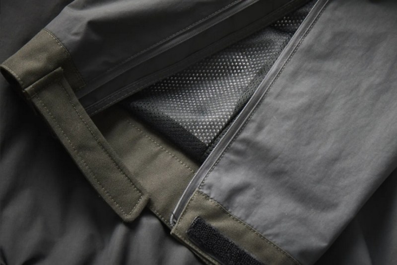 GEOFF ANDERSON nohavice URUS 7 LIGHT čierne veľkosť XL