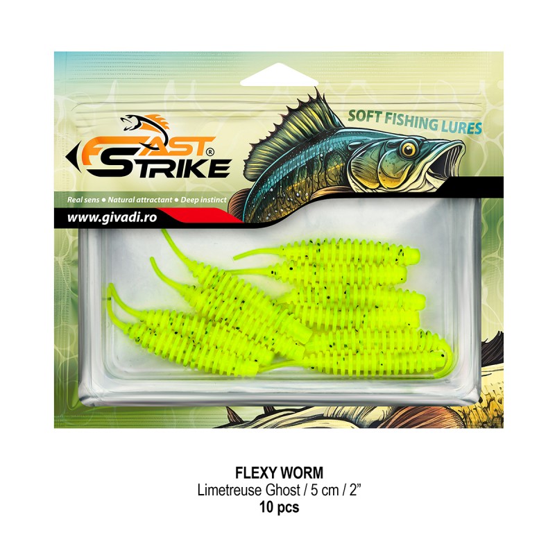FAST STRIKE Flexi worm 5 cm