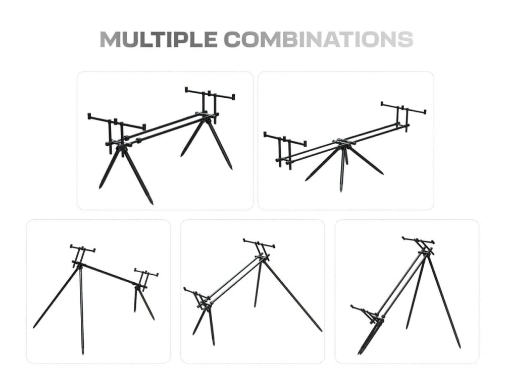 ZFISH Stojan ROD POD RODMASTER 3 rods