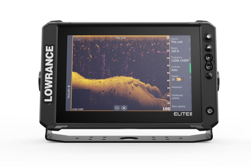 LOWRANCE sonar Elite FS™ 10 so sondou Active Imaging 3-v-1