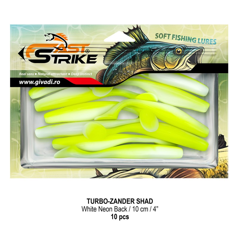 FAST STRIKE Turbo Zander Shad 10 cm