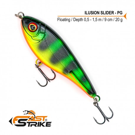 FAST STRIKE Ilusion Slider 9CM FLOATING