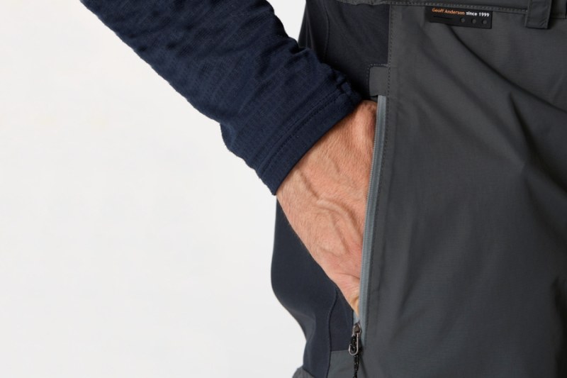 GEOFF ANDERSON nohavice URUS 7 čierne veľkosť M