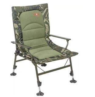 CARP ZOOM Full Comfort Camou Rybárske Kreslo 